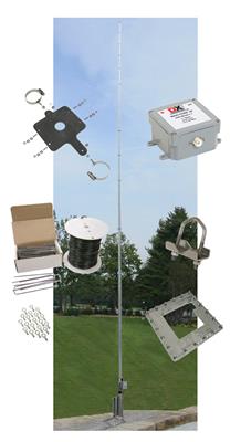 DX Engineering DXE-VE-60-2P-RAD 60-Meter Monoband Vertical Antennas