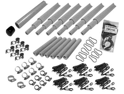 DX Engineering XB-5 Hexx Beam Spreader and Center Post Kit