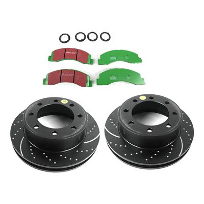 DISC BRAKE PAD AND ROTOR KIT