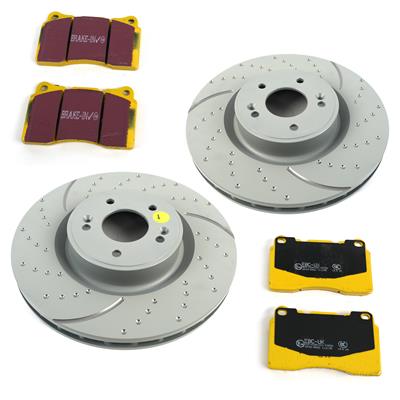 DISC BRAKE PAD AND ROTOR KIT