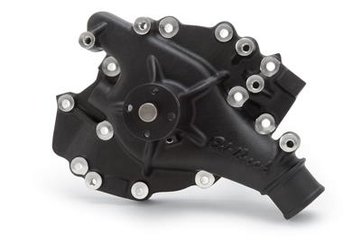 WATER PUMP BBC POL BLK