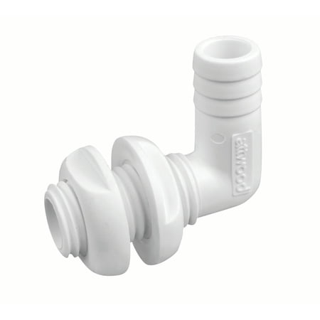Conn-th 90D 3/4' Hose Wht - 38773
