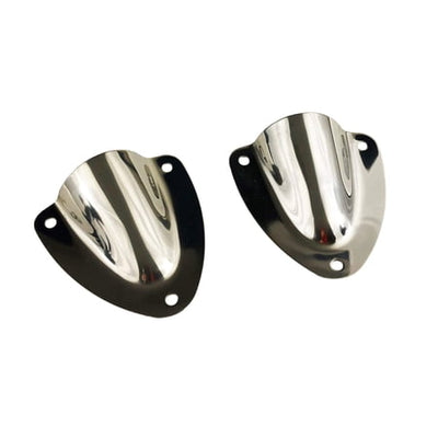Vent-clam Shell Stainless Lg - 664003