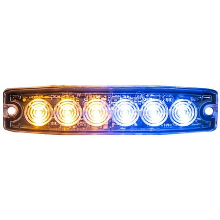 Light Strobe 5-1/8IN 6-LED Amber/Bl - 8892208