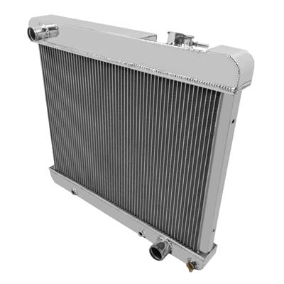 RADIATOR ALUM 3-ROW POLISHED
