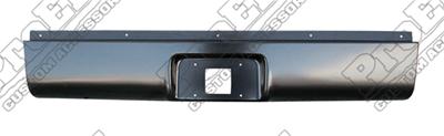 STEEL REAR ROLL PAN W/ LICENSE