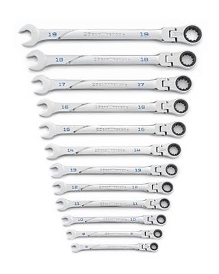 12 PC. RATCHETING WRENCH SET