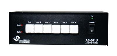 Hamplus AS-601U Desktop Automatic Antenna Switch for 6 Antennas to 1 Radio