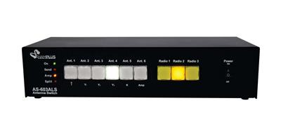 Hamplus AS-603ALS Desktop Automatic Switch for Six Antennas and Three Radios