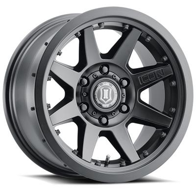 WHEEL ALUM 17X8.5 SATIN BLK