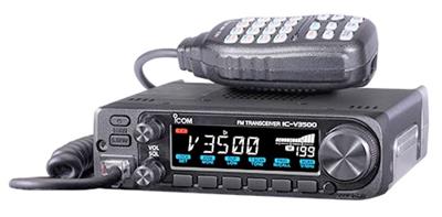ICOM IC-V3500B Black Edition 2M VHF FM Mobile Transceivers