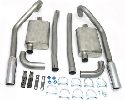 EXHAUST SYSTEM 67-70 MUSTANG