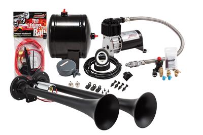 HORN BLACKDUAL AIR HORN KIT
