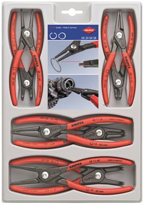 8 PC PREC CIRCLIP PLIERS SET