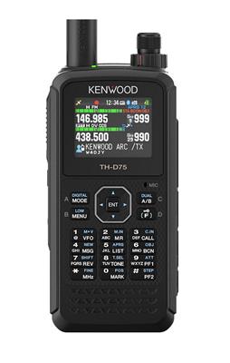 Kenwood TH-D75A Tri-Band 144/220/430 MHz D-Star/APRS Handheld Transceivers