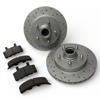 BRAKE ROTOR & PAD KIT