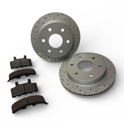 BRAKE ROTOR & PAD KIT