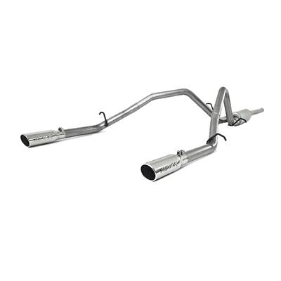 CAT BACK DUAL SPLIT REAR AL