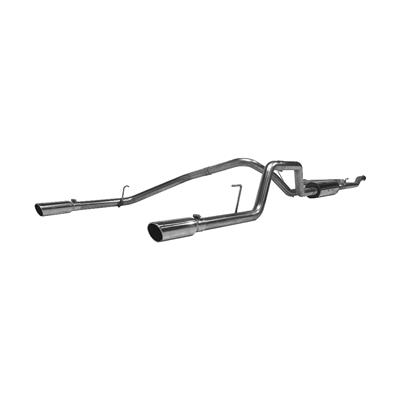 CAT BACK DUAL SPLIT REAR T40