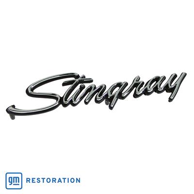 EMBLEM. FRT FENDER STINGRAY