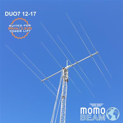 Momobeam DUO7 12/17 Dual Band HF Yagi Antennas