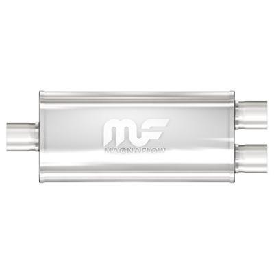 MUFFLER SS 3IN DUAL OUTLET