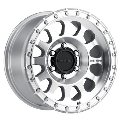 WHEEL 17X8.5 MACHINED/CLEAR