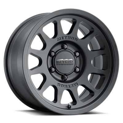 WHEEL 17X8.5 MATTE BLACK