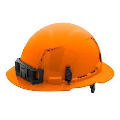 Milwaukee Full Brim Vented Hard Hats with 6-Point Ratcheting Suspension