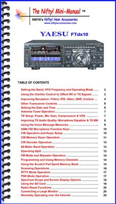 Nifty Accessories Reference Guides