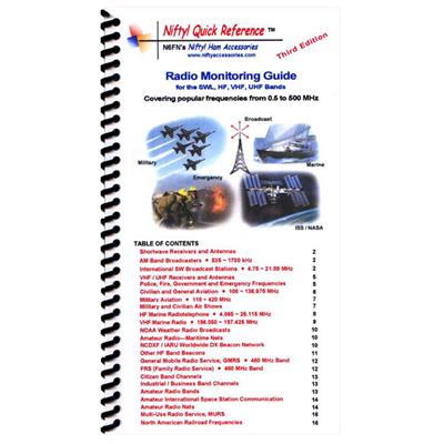 Nifty Accessories Radio Monitoring Guide