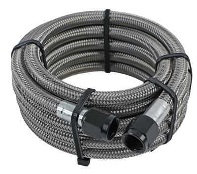 120 -6AN STAINLESS BRAIDED