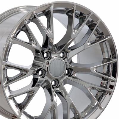 WHEEL ALUM CHROME 19X10