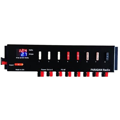Paradan Radio Power Strip 8 DC Distribution Panels