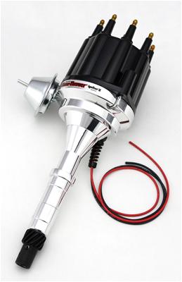 DIST BILLET AMC V8 VAC BLK MAL