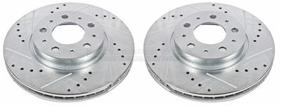 ROTORS BRAKE VENTED DRILLED PR