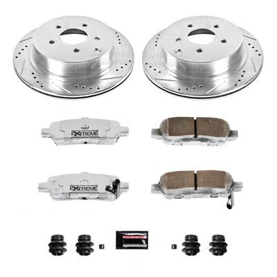 BRAKE ROTOR PAD KIT REAR DRILL