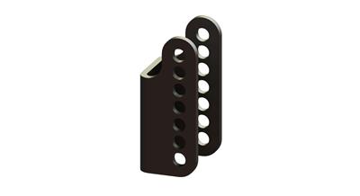 BRACKETS SHOCK MOUNT G-BODY RE