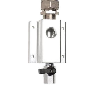 3/4 OUTLET BLOCK W/ SHUTOFF