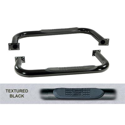 Rugged Ridge Round Tube Steps - 1159102