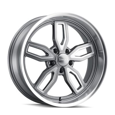 WHEEL ALUM GRAY MILLED 18X9