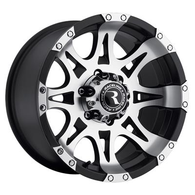 RAPTOR BLK/MACH. 17X9