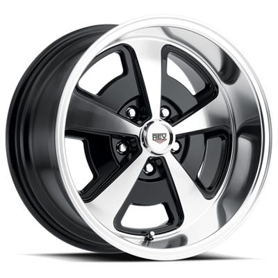 WHEEL ALUM BLK POLISHED 18X8