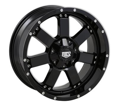 WHEEL ALUM GLOSS BLACK 17X9