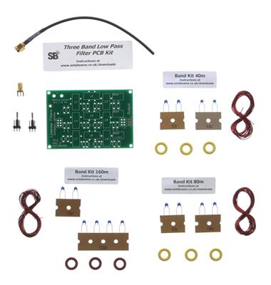 SOTAbeams Filter Boards and Band Component Kits