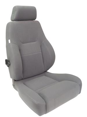 GREY VELOUR LEFT