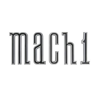 EMBLEM ROCKER MACH 1 CHR/BLK