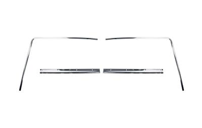 MOLDINGS WINDOW TRIM REAR SS F
