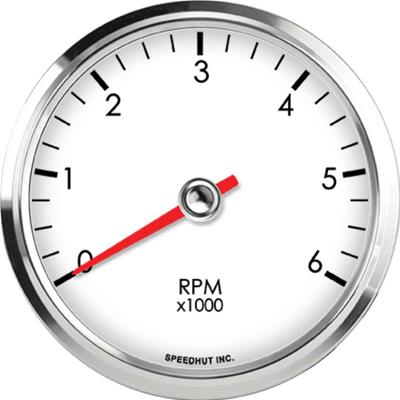 TACHOMETER 3.375IN 6K