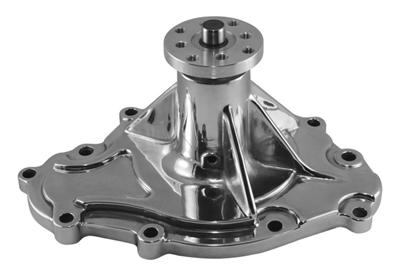 WATER PUMP PONTIAC POLISHED
